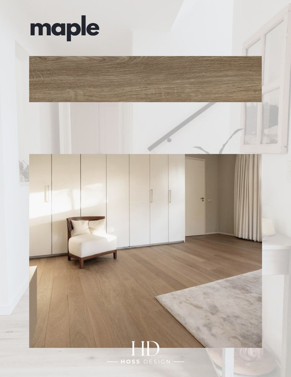 PISO SPC Maple (Paquete 10 pzs)