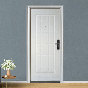 Puerta de Seguridad Modelo Estándar Hoss-08 Color Blanco